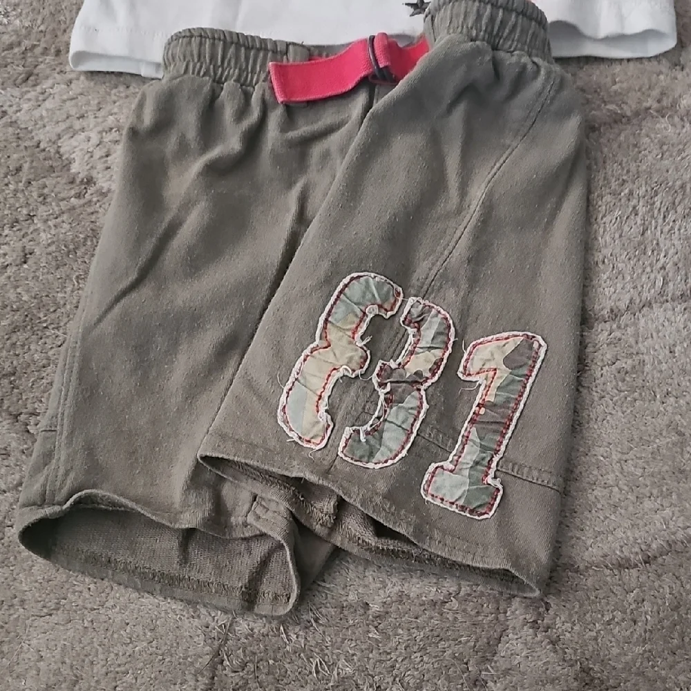 Guess Kids Graphic Tee and Shorts Set